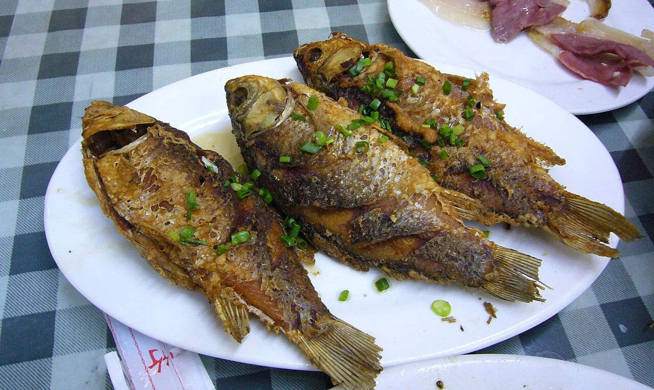 Fried fish of Lijiang