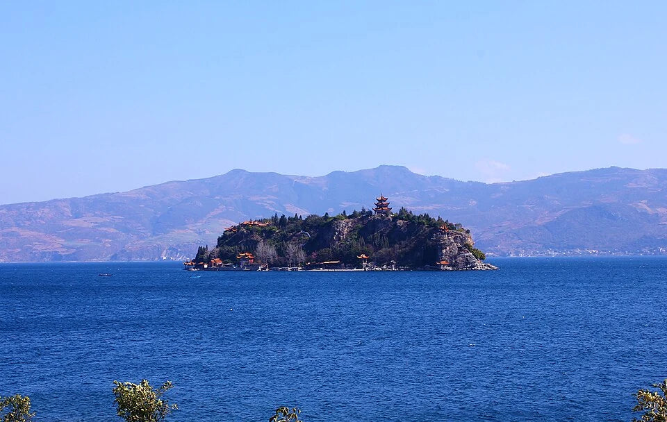 Gushan in Fuxian Lake