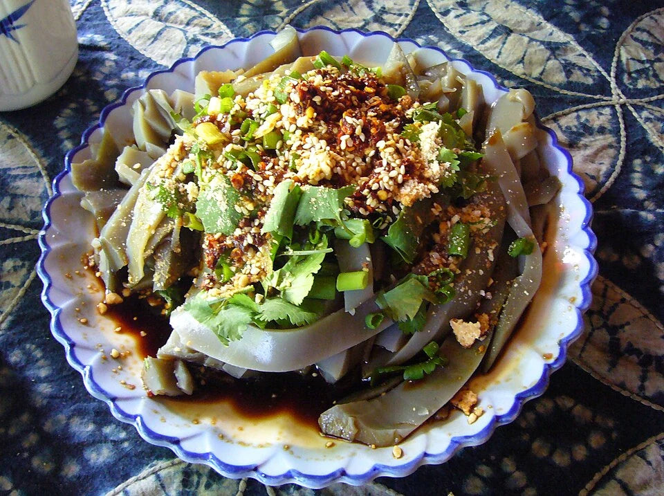 丽江鸡豌豆凉粉 - Chicken pea jelly